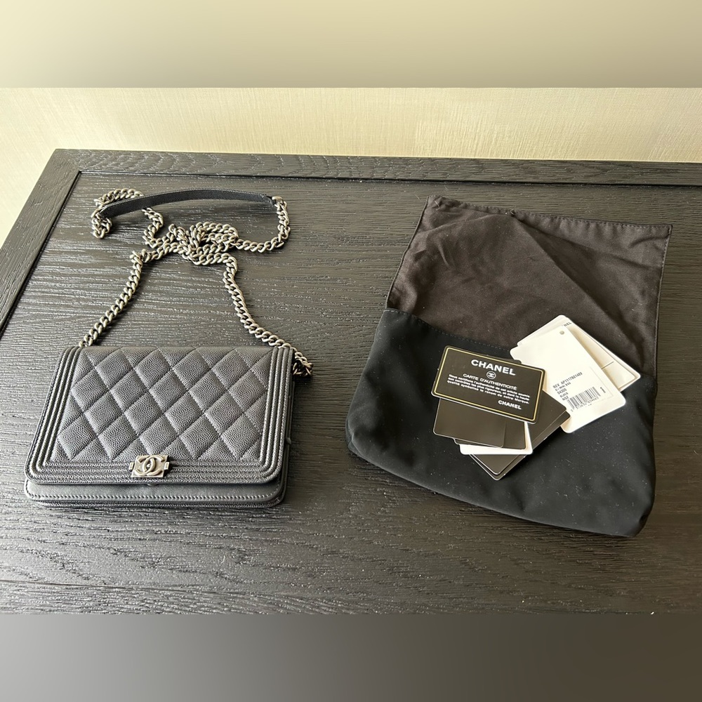 COPY - COPY - Chanel boy wallet